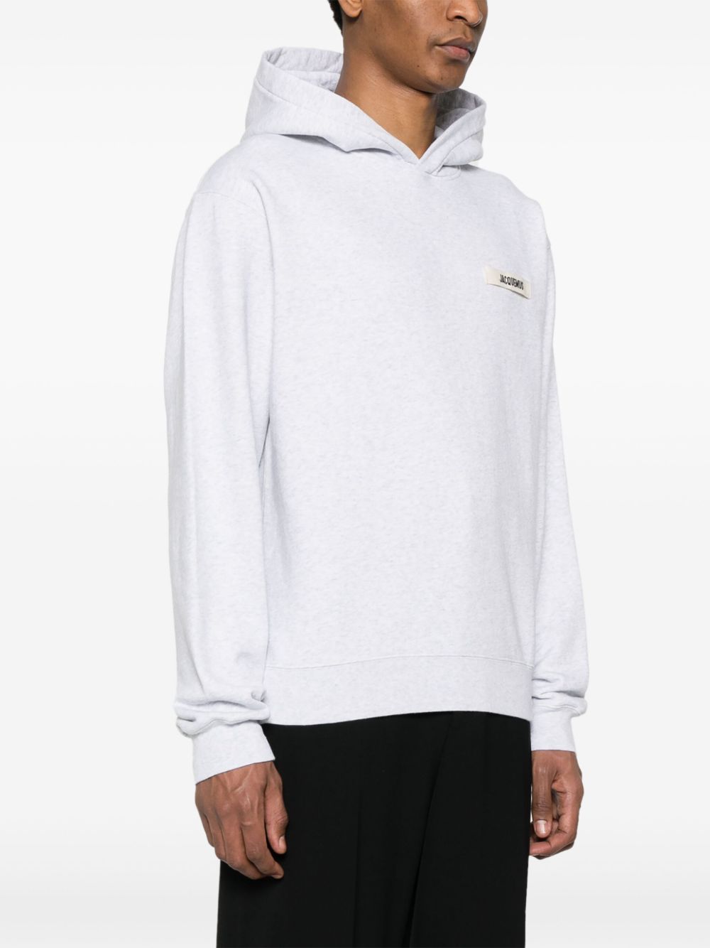 Jacquemus Men Logo Cotton Hoodie