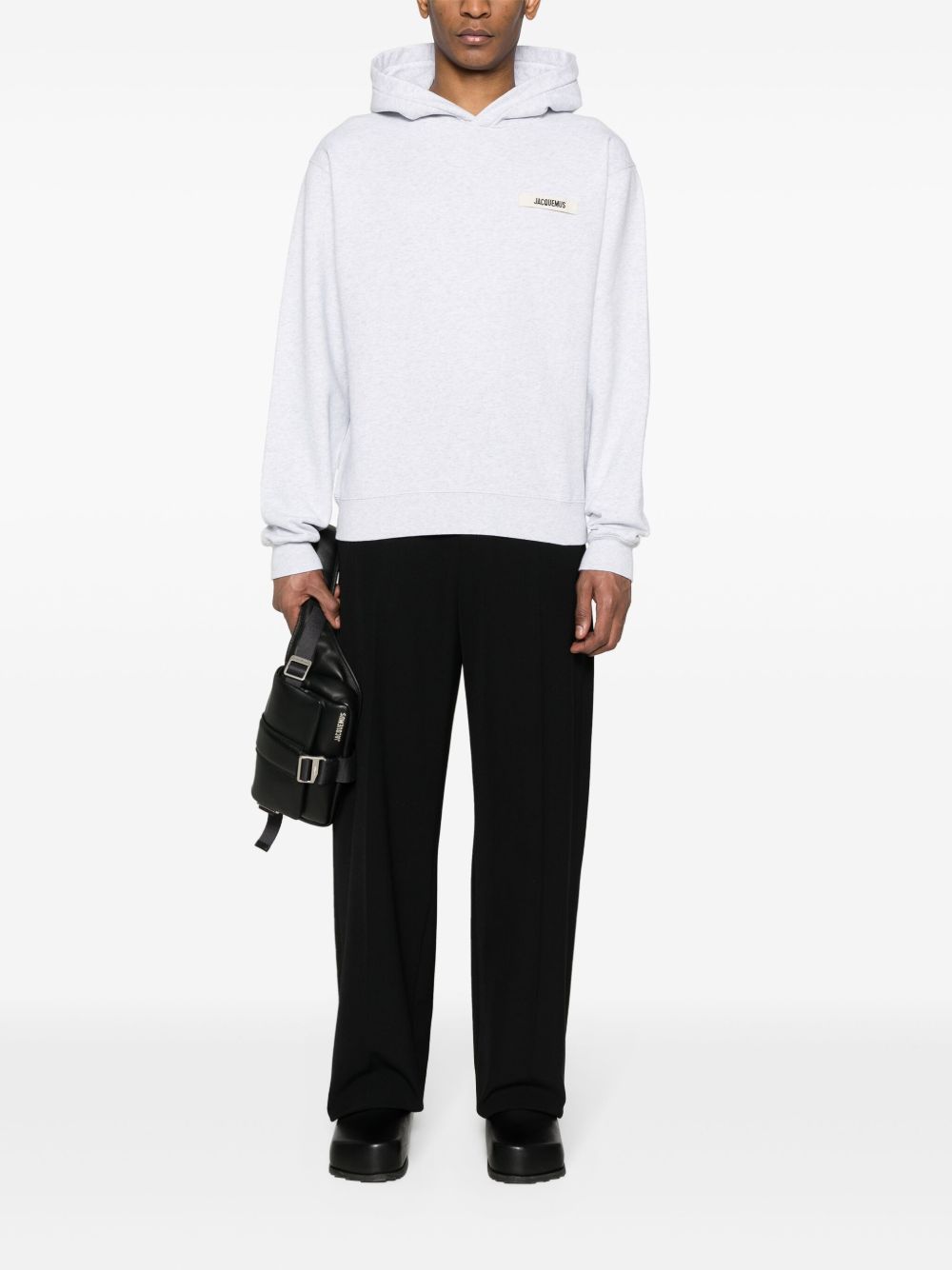 Jacquemus Men Logo Cotton Hoodie