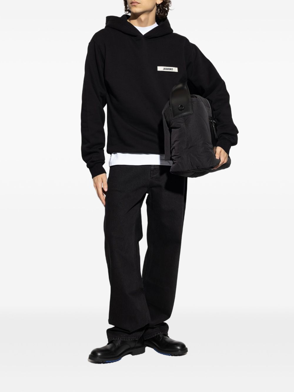 Jacquemus Men Logo Cotton Hoodie
