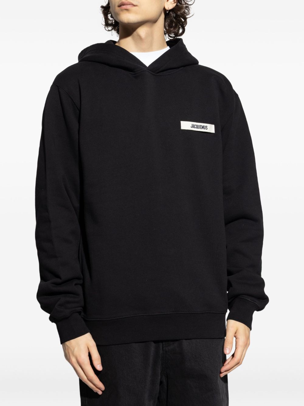 Jacquemus Men Logo Cotton Hoodie