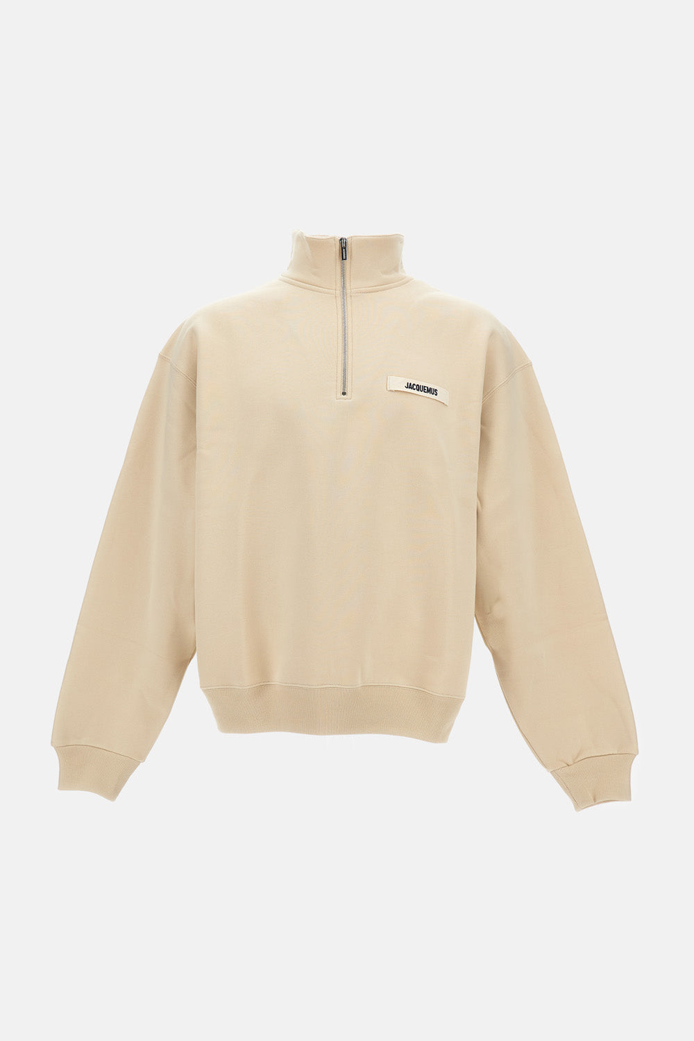 Jacquemus Men Gros Grain Sweatshirt With Zip