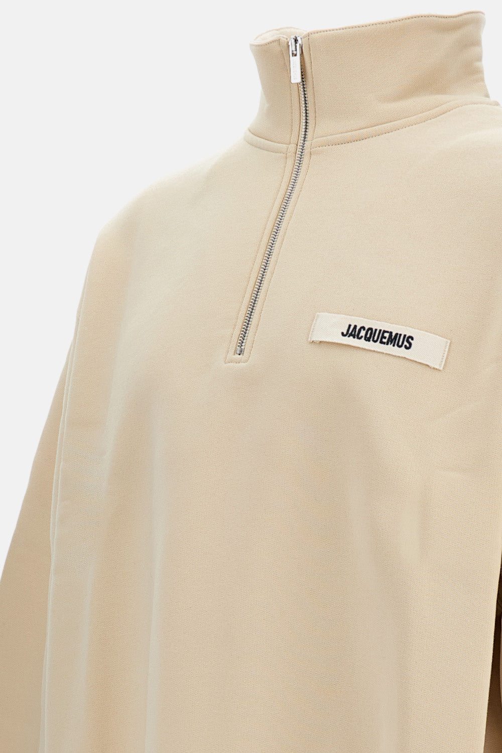 Jacquemus Men Gros Grain Sweatshirt With Zip