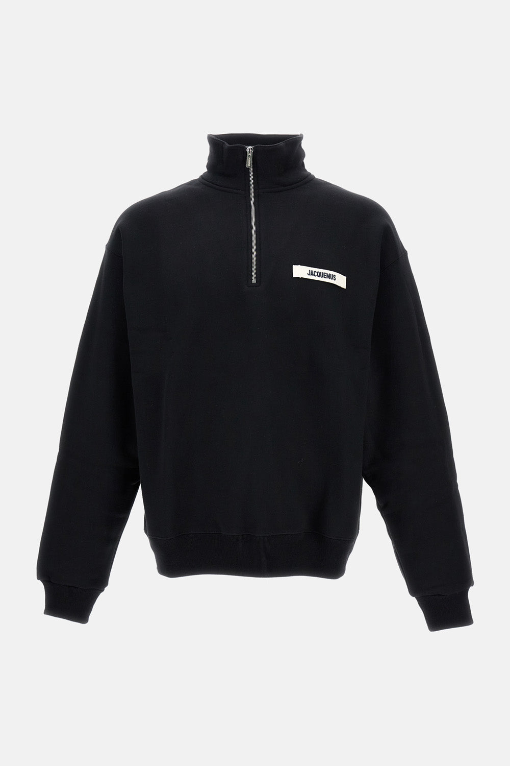 Jacquemus Men Zip Sweatshirt 'Le Camionneur Gros Grain'