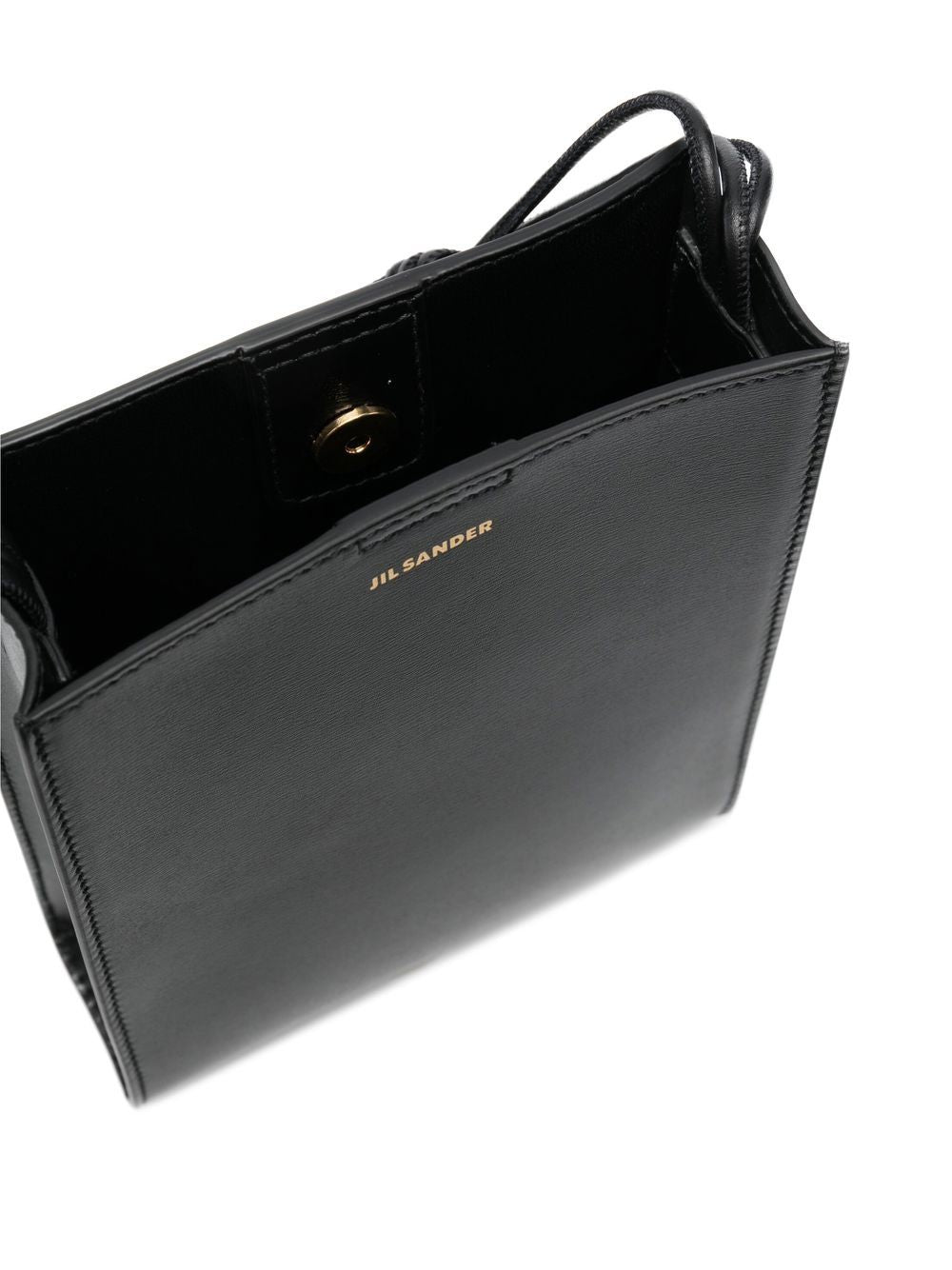 Jil Sander Women Tangle Small Leather Crossbody Bag
