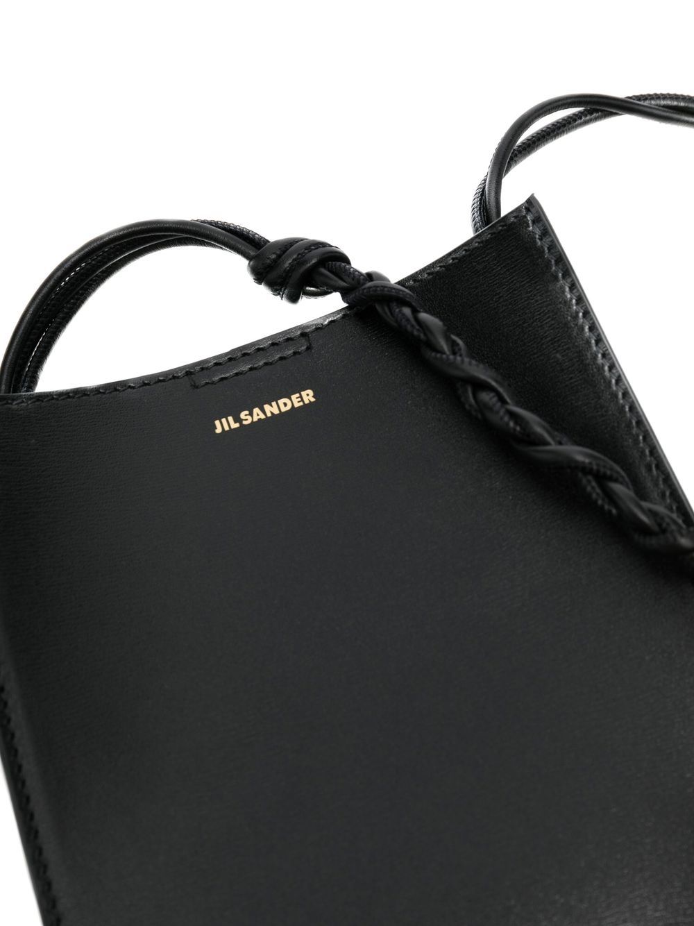 Jil Sander Women Tangle Small Leather Crossbody Bag