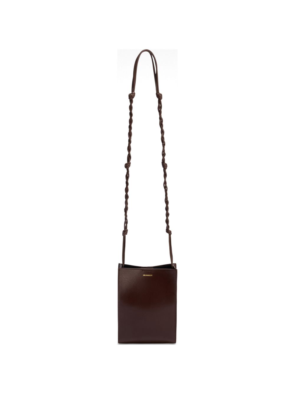 Jil Sander Women Tangle Small Leather Crossbody Bag