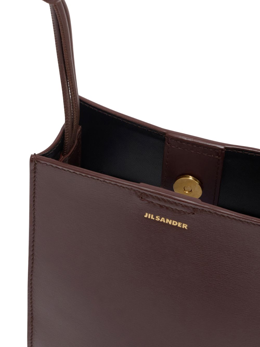 Jil Sander Women Tangle Small Leather Crossbody Bag