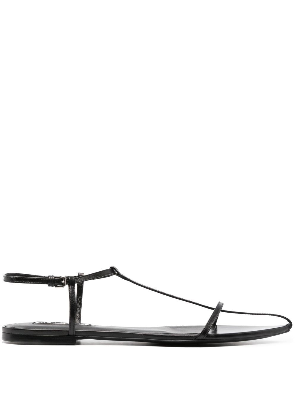 Jil Sander Women Leather Flat Sandals