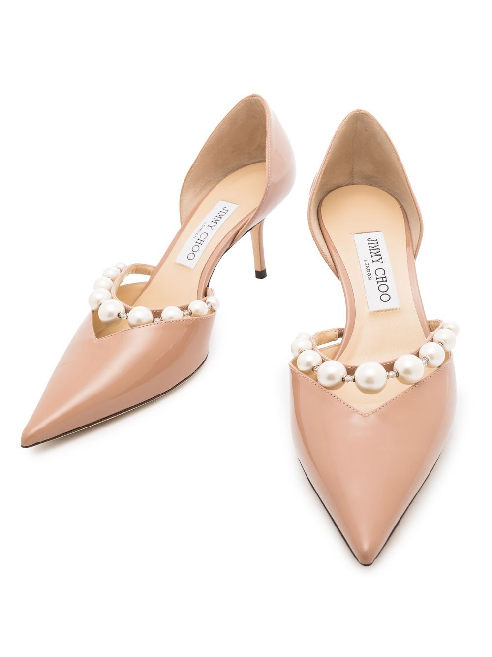 Jimmy Choo Women Aurelie Glittered Pumps