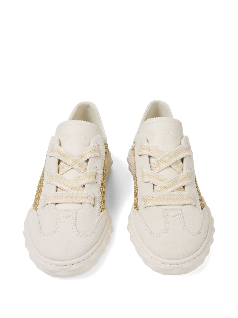 Jimmy Choo Women Diamond Leather Sneakers