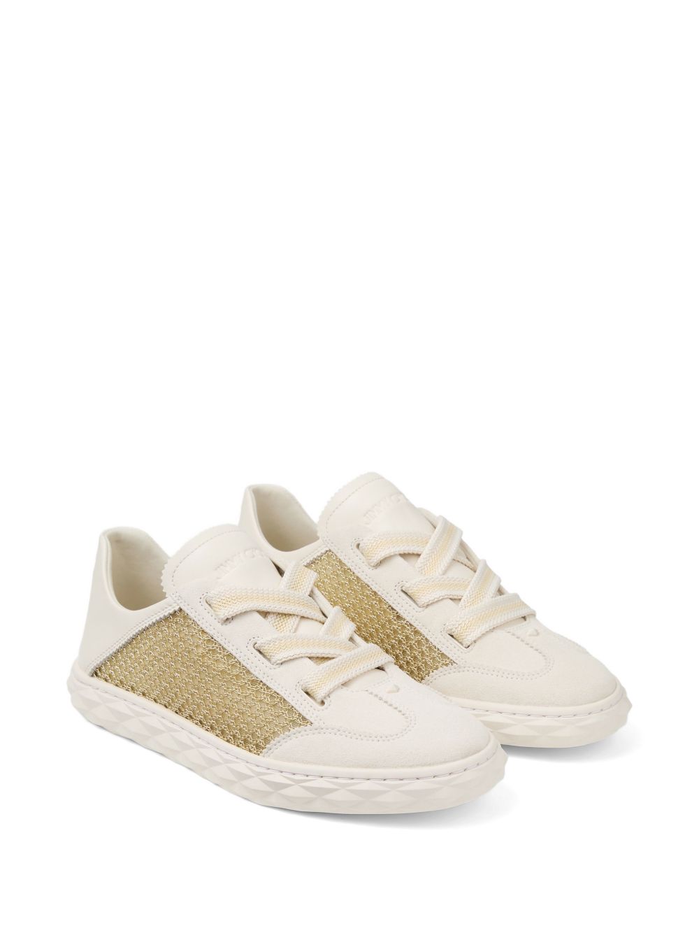 Jimmy Choo Women Diamond Leather Sneakers
