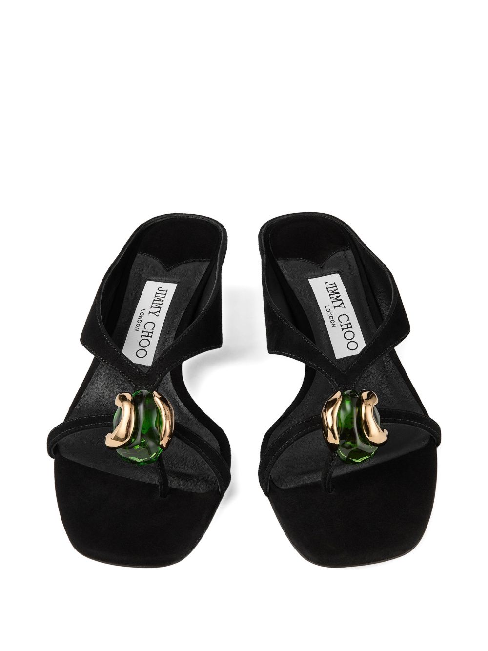 Jimmy Choo Women Emeri Suede Leather Sandals