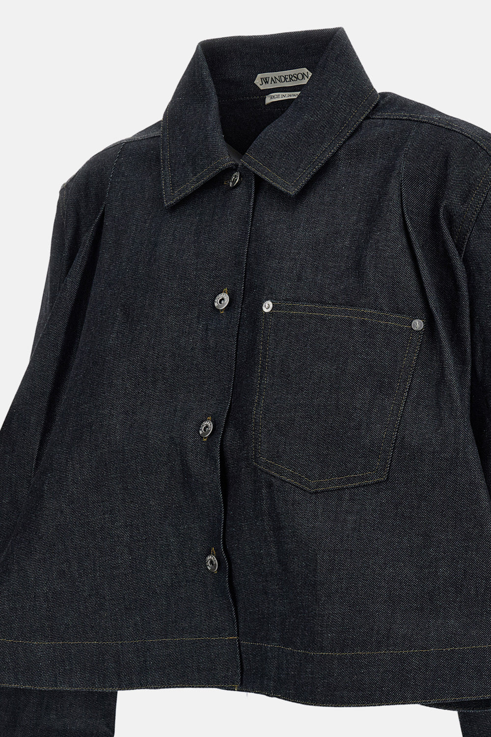 Jw Anderson Women Flare Hem Denim Shirt