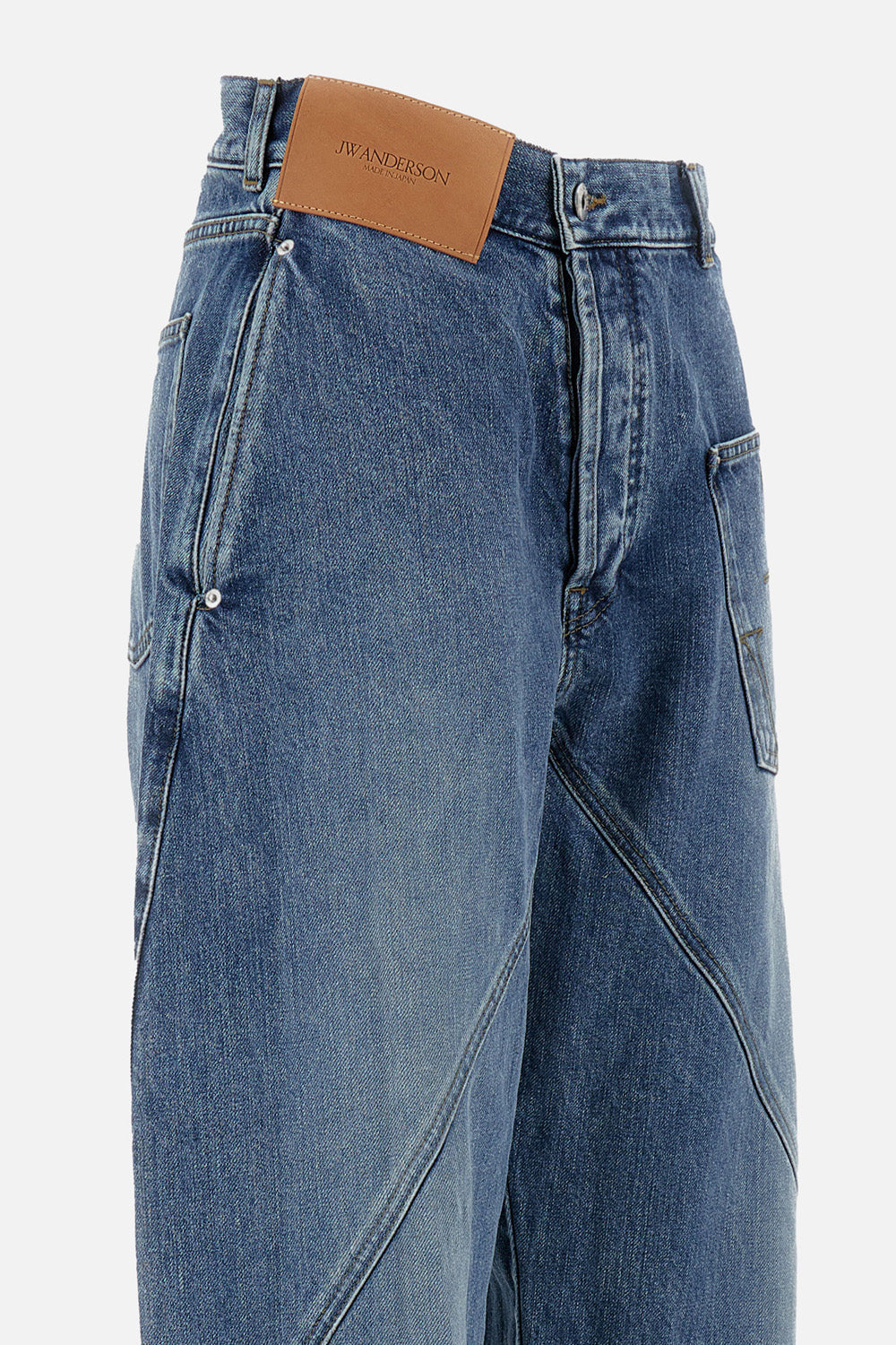 Jw Anderson Men Twisted Workwear Jeans
