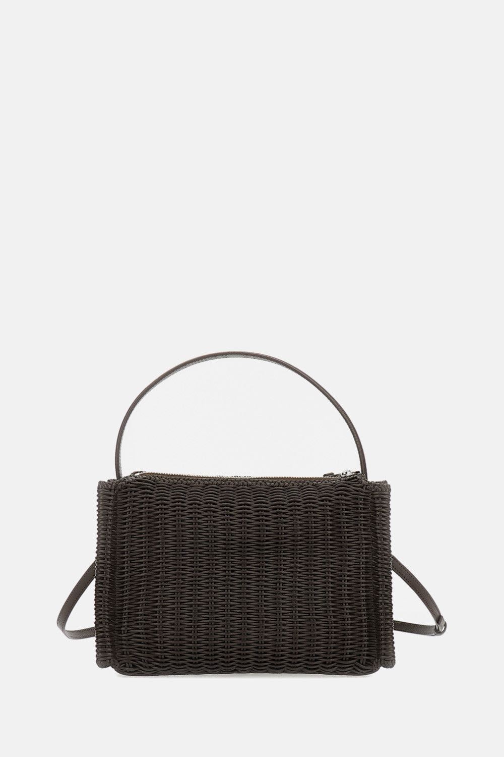 Jw Anderson Women Loafer Bag In Woven Leather