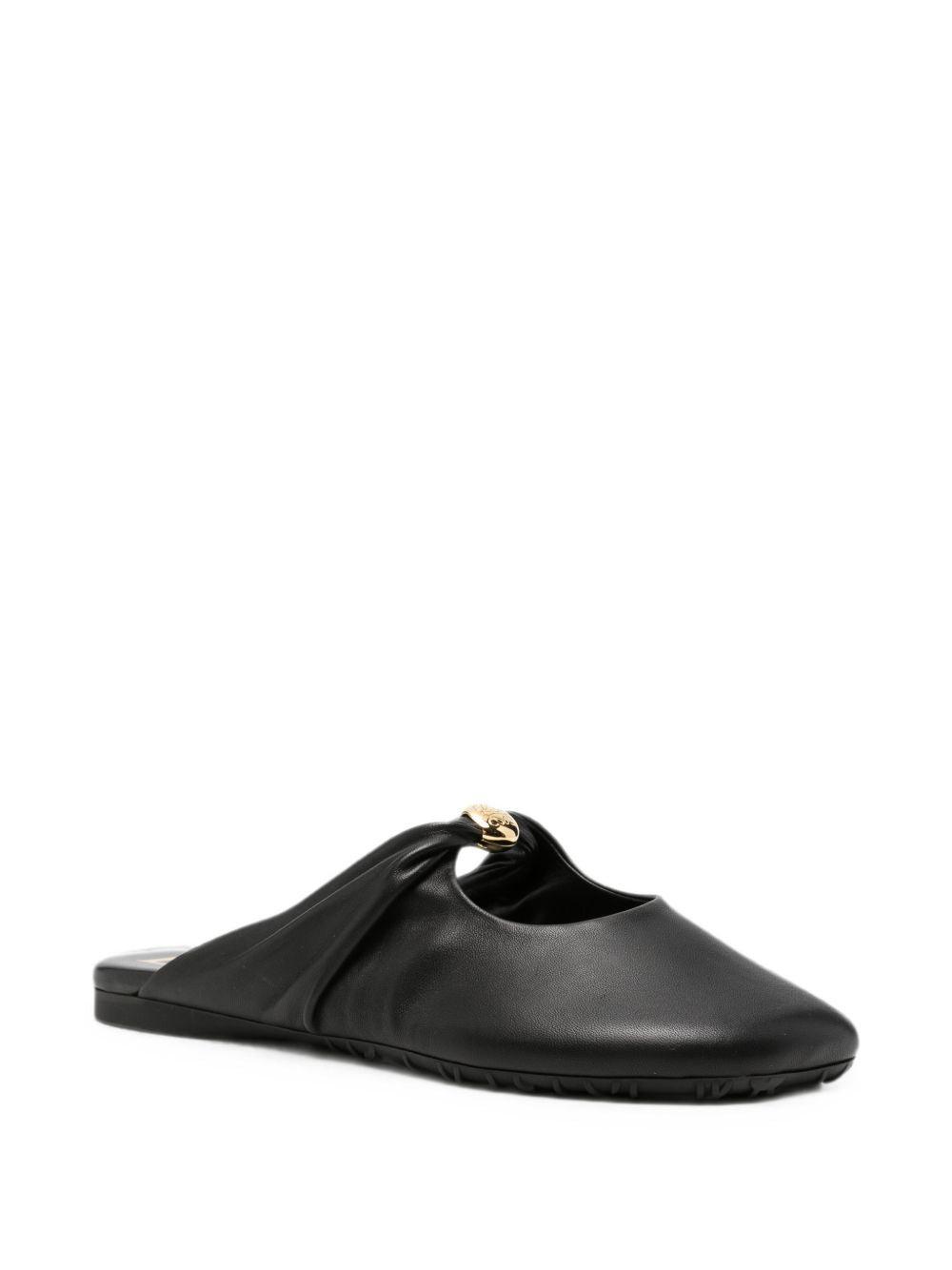 Loewe Women Pebble Soft Leather Slippers