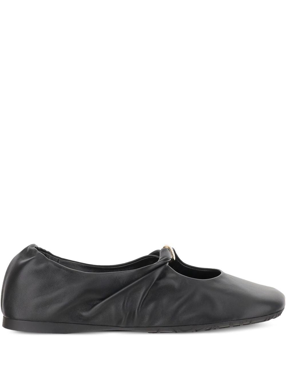 Loewe Women Pebble Leather Ballets
