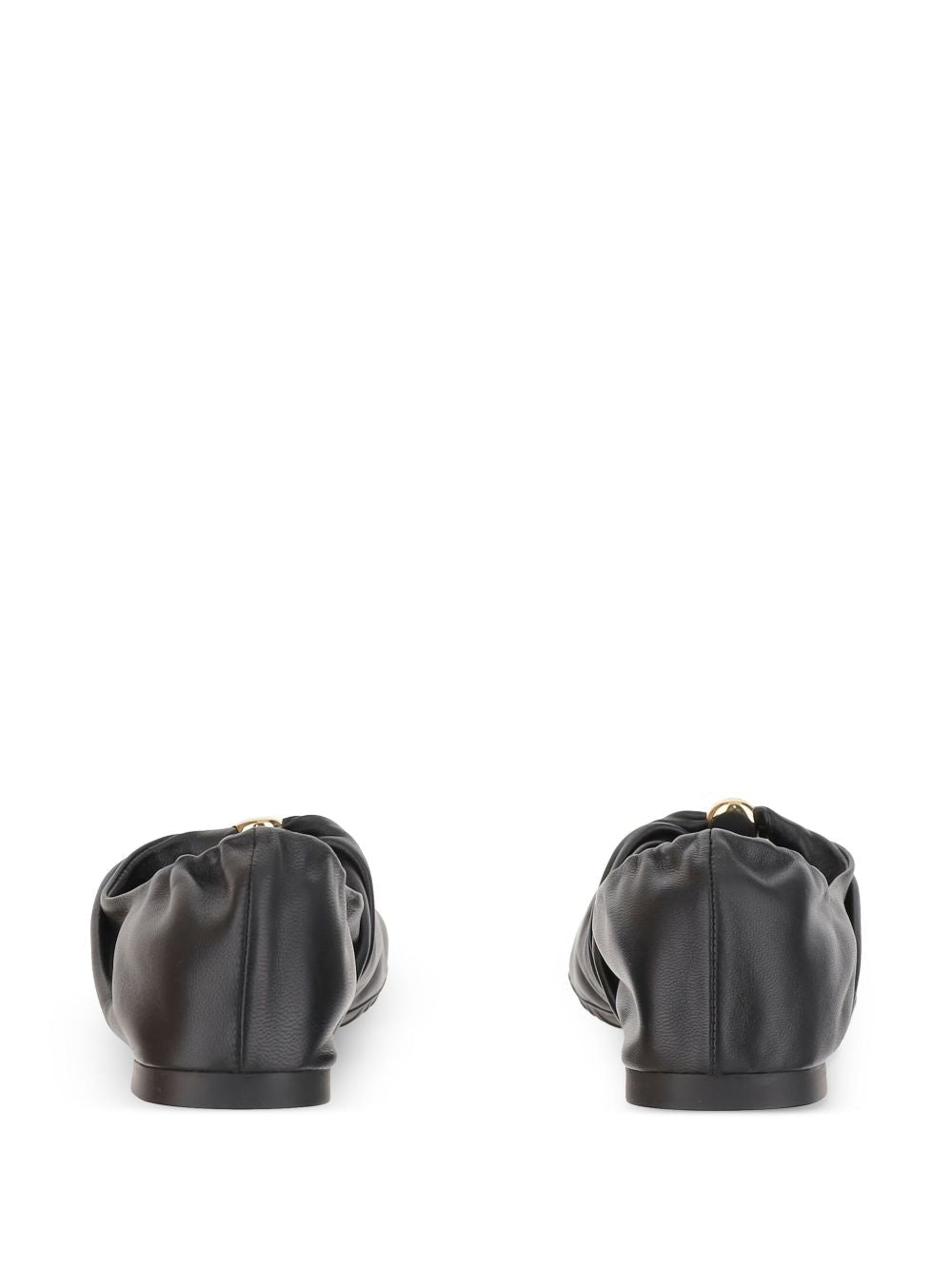 Loewe Women Pebble Leather Ballets