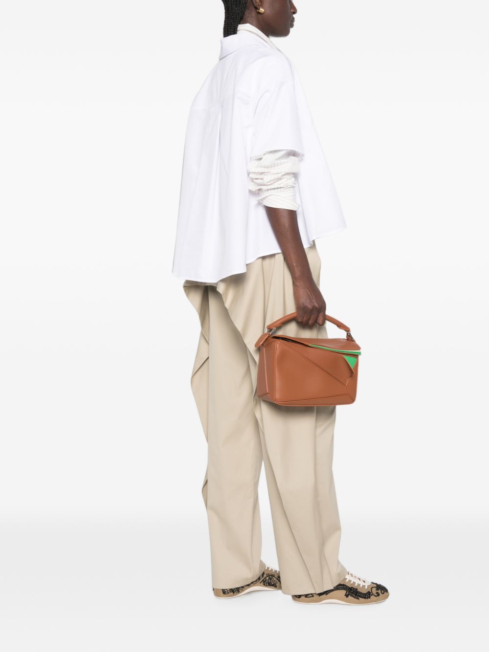 Loewe Women Cotton Trapeze Shirt