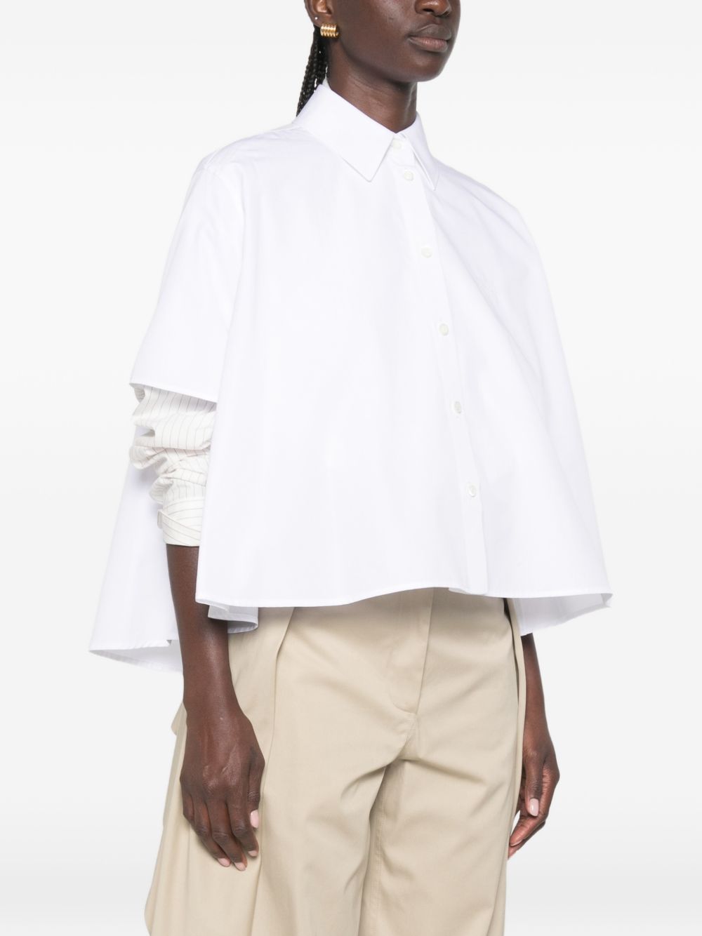 Loewe Women Cotton Trapeze Shirt
