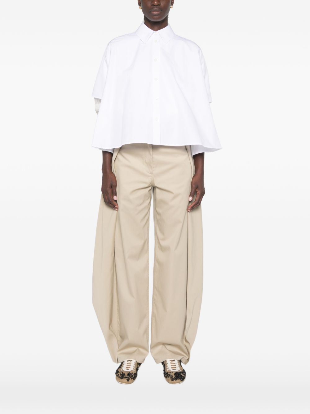 Loewe Women Cotton Trapeze Shirt