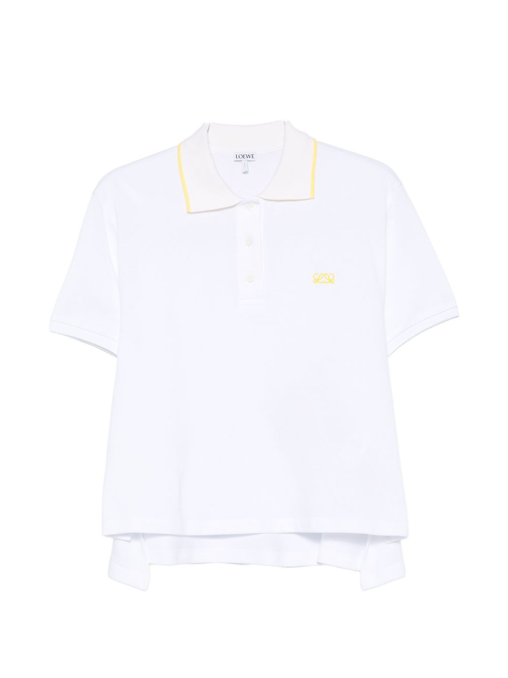 Loewe Women Anagram Cotton Polo Shirt