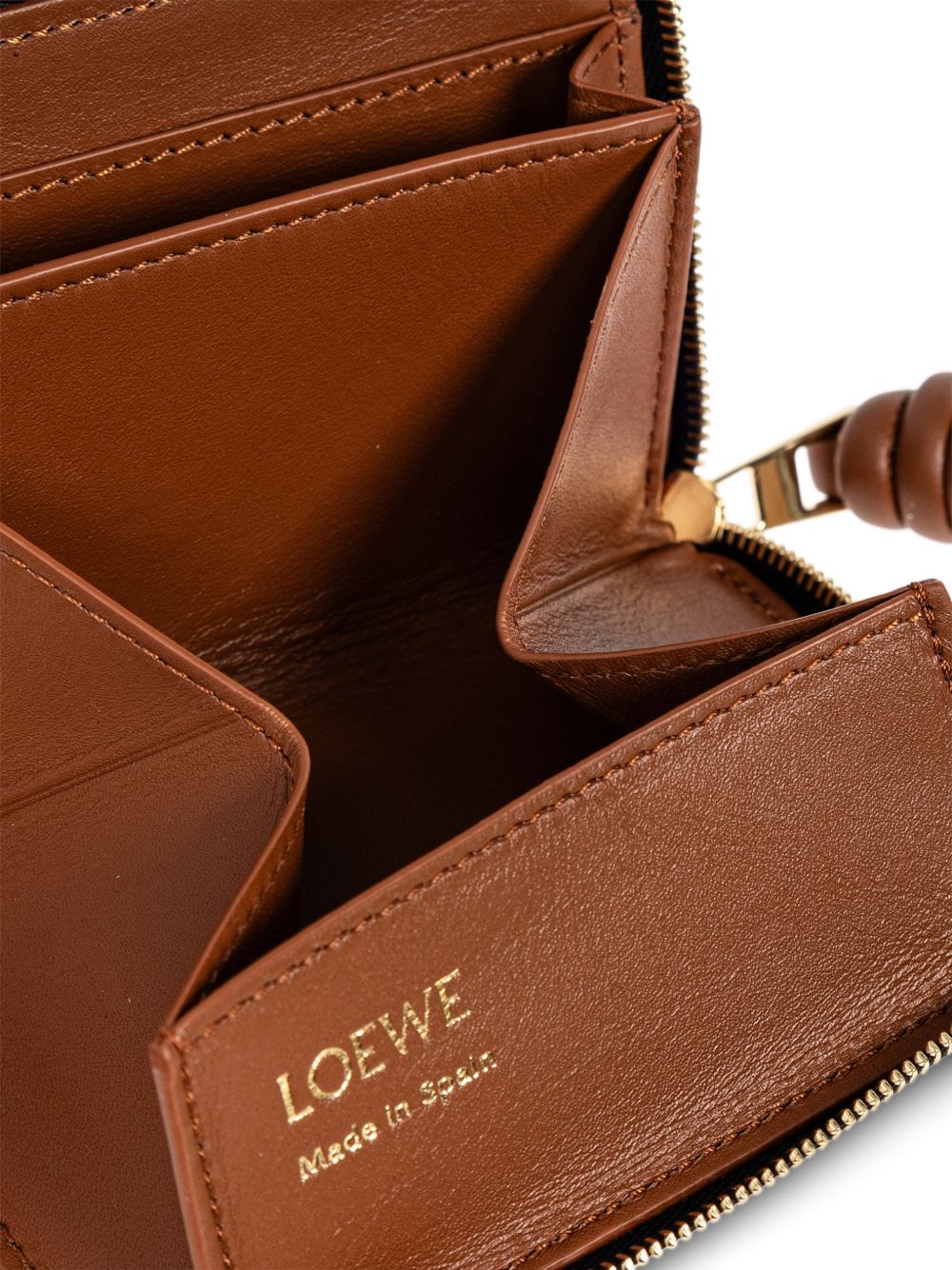Loewe Women Knot Leather Coin Purse