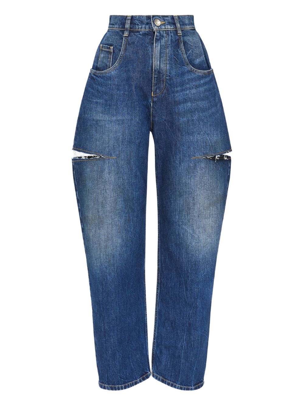 Maison Margiela Women Baloon Denim Cotton Jeans
