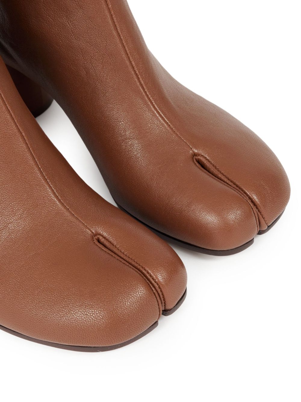 Maison Margiela Women Tabi Leather Ankle Boots