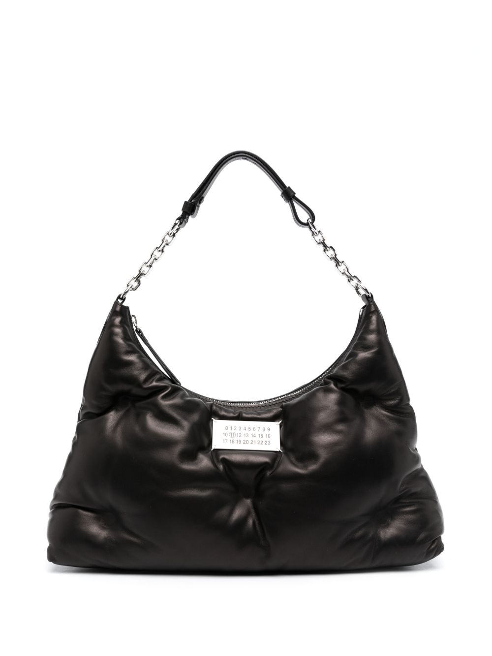 Maison Margiela Women Glam Slam Medium Leather Hobo Bag