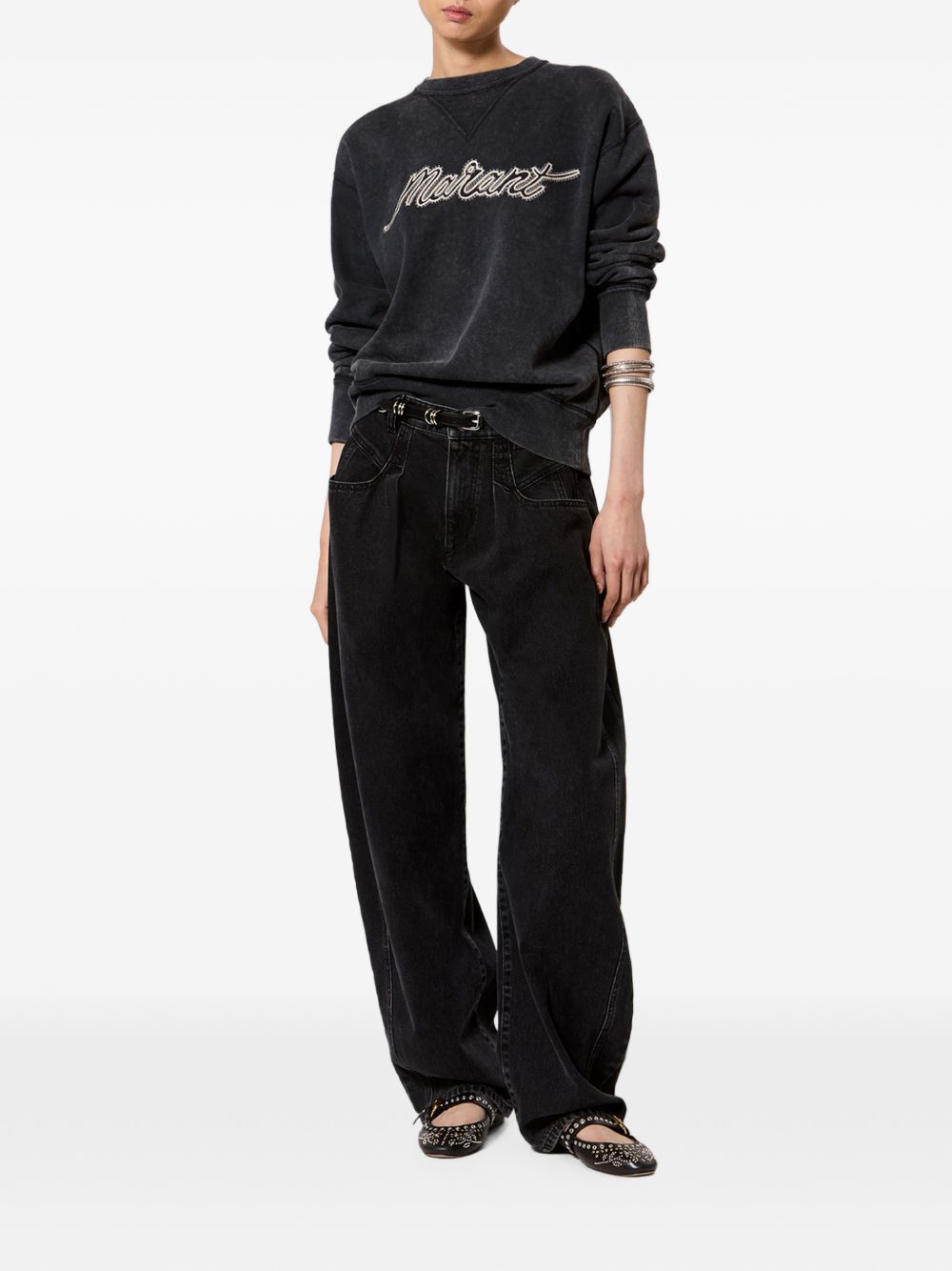 Marant Etoile Women Rise Cotton Sweatshirt