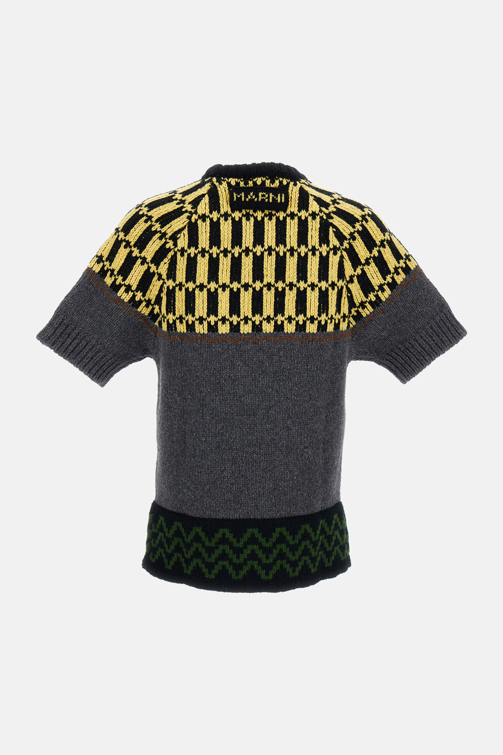 Marni Women Crew Neck Knit T-Shirt