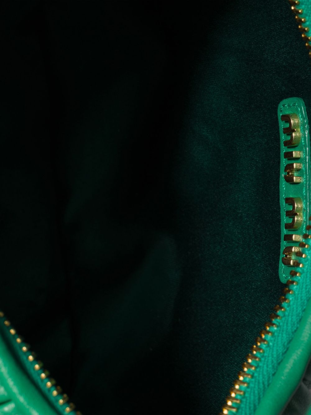 Miu Miu Women Wander Small Leather Hobo Bag