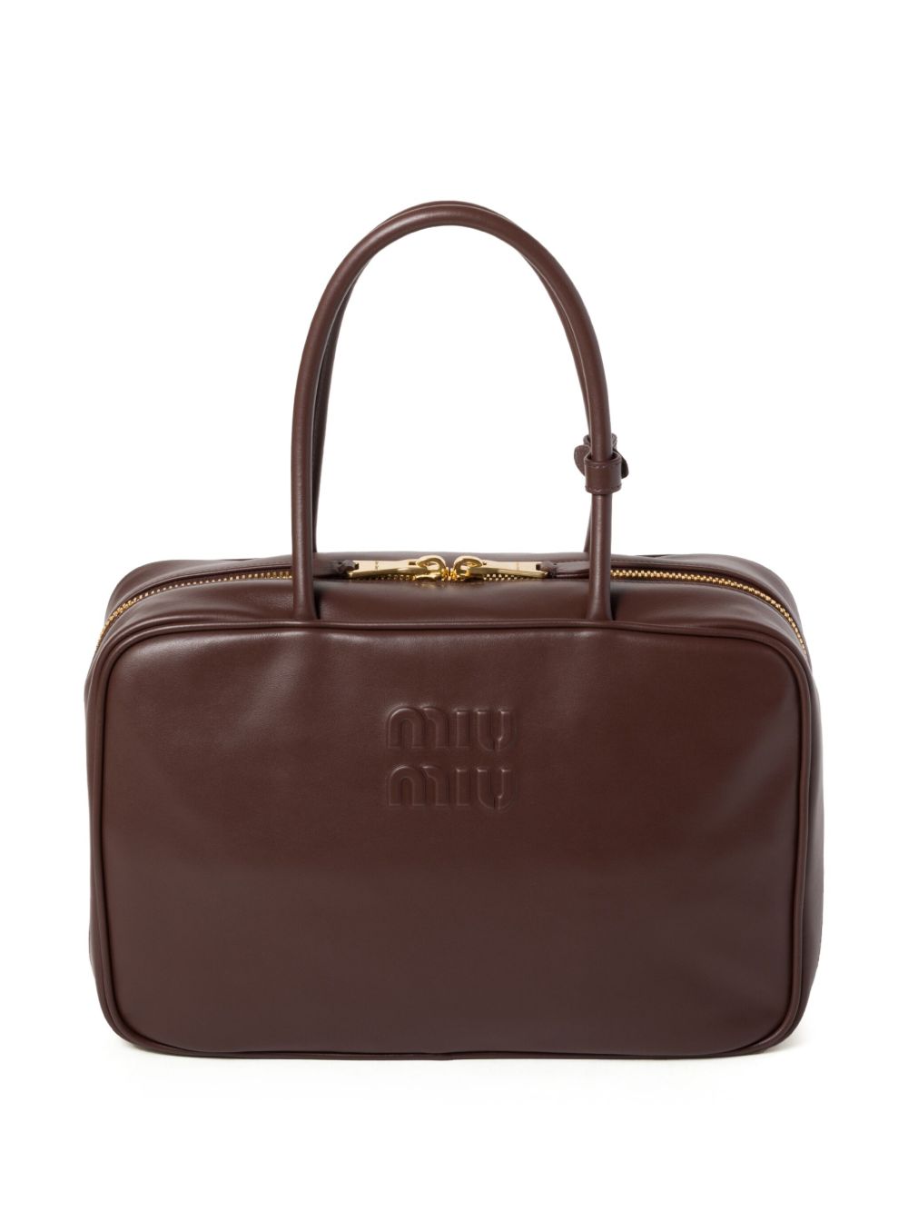 Miu Miu Women Beau Large Leather Handbag