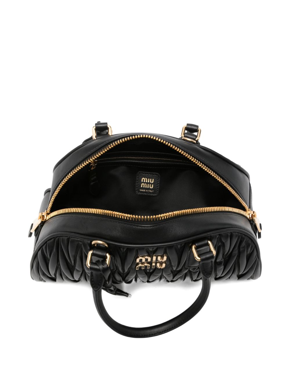 Miu Miu Women Arcadie Leather Handbag