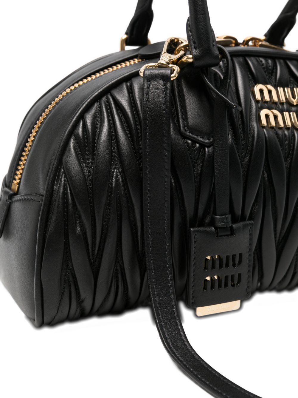 Miu Miu Women Arcadie Leather Handbag