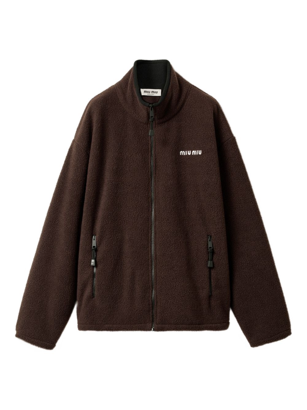 Miu Miu Women Fleece Blouson Jacket