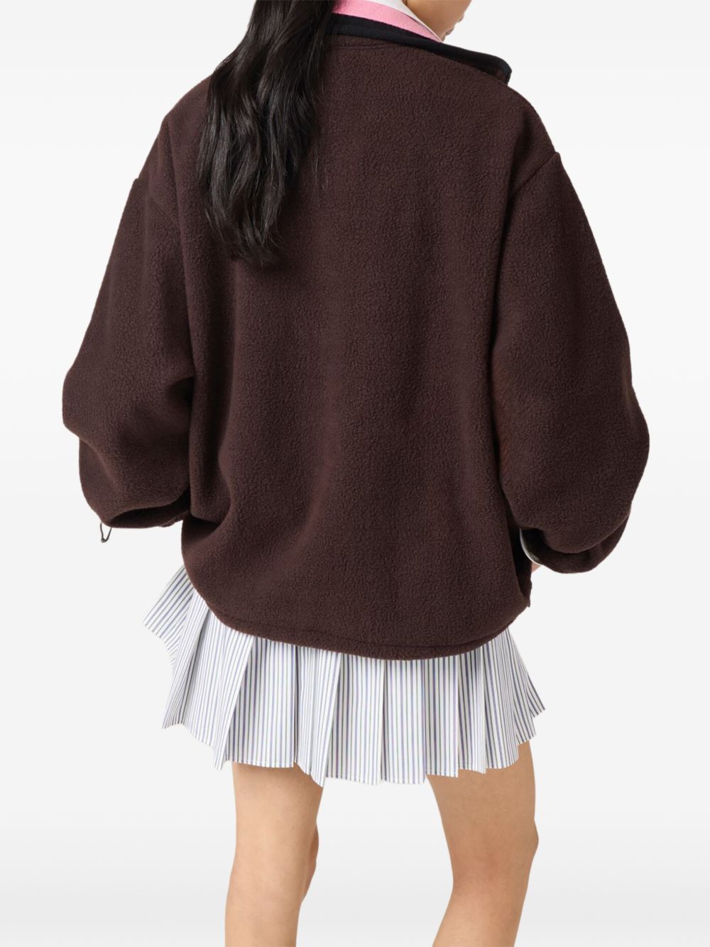 Miu Miu Women Fleece Blouson Jacket