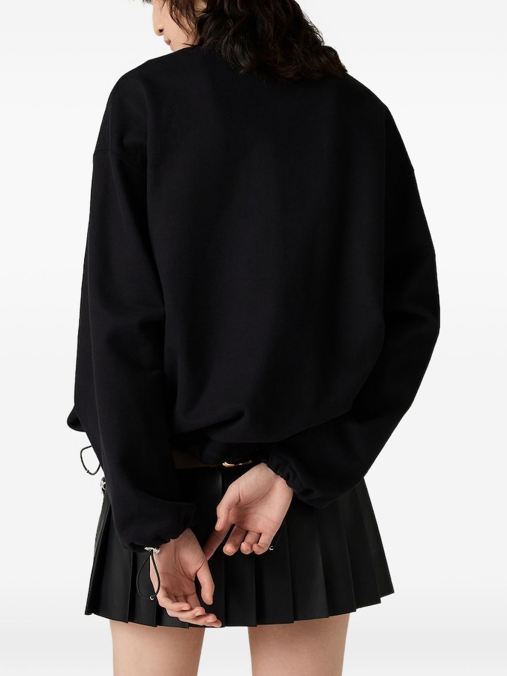 Miu Miu Women Fleece Sweatshirt