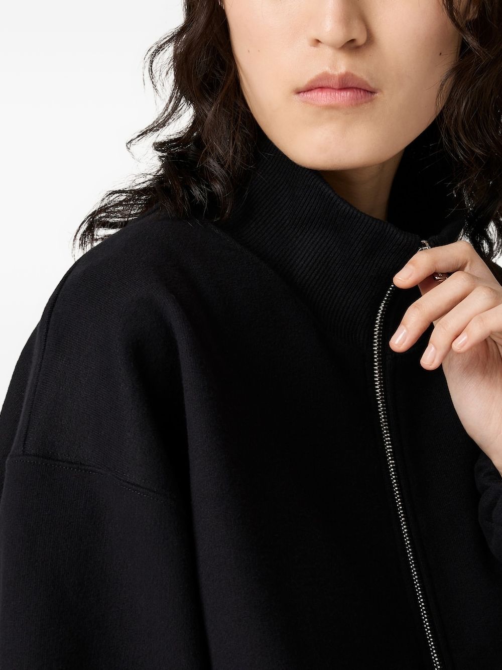 Miu Miu Women Fleece Sweatshirt