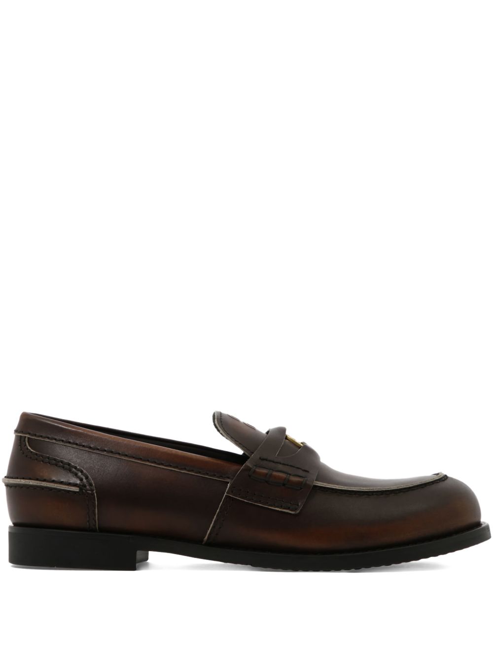 Miu Miu Women Leather Loafers