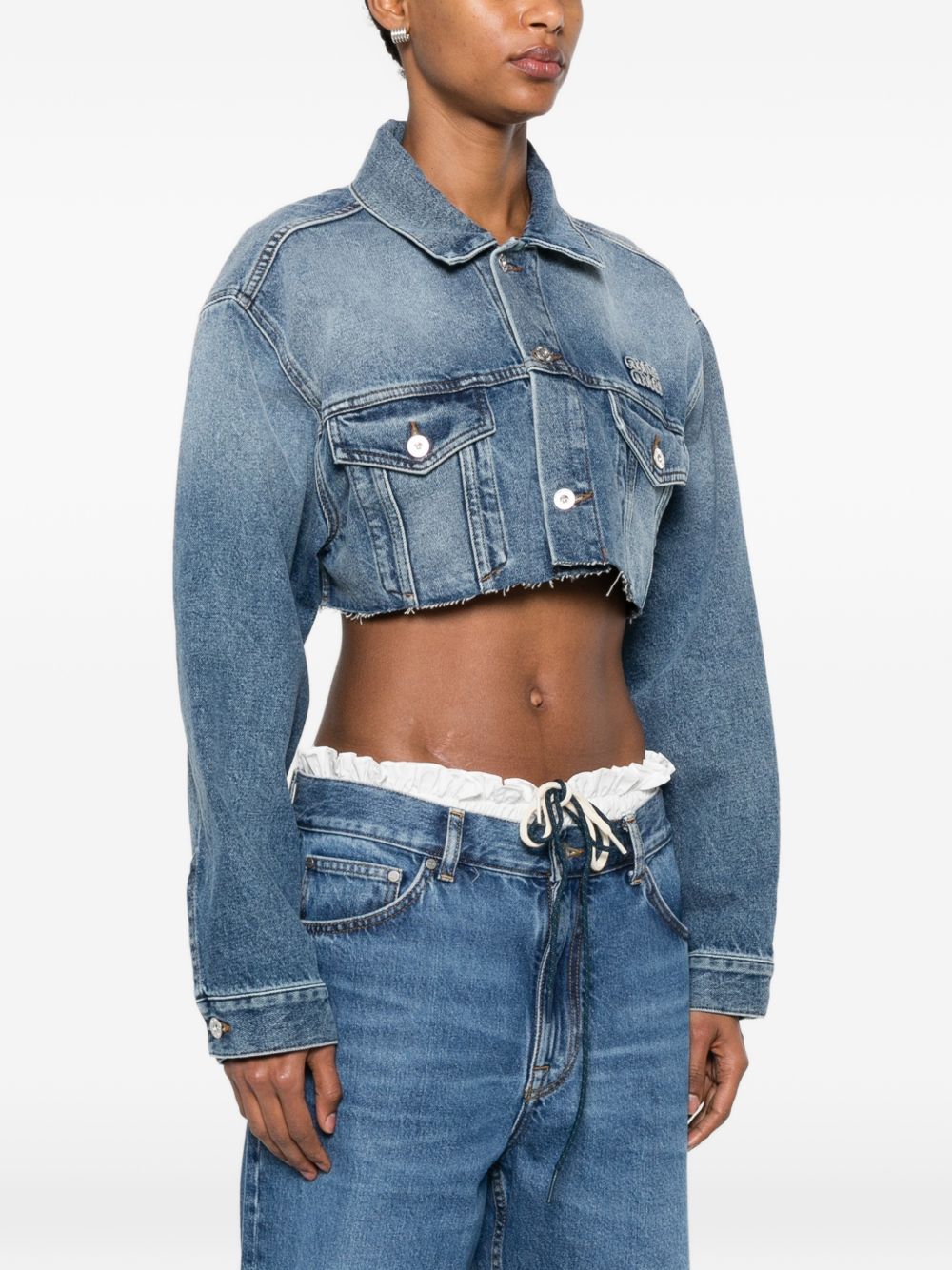Miu Miu Women Denim Cotton Jacket