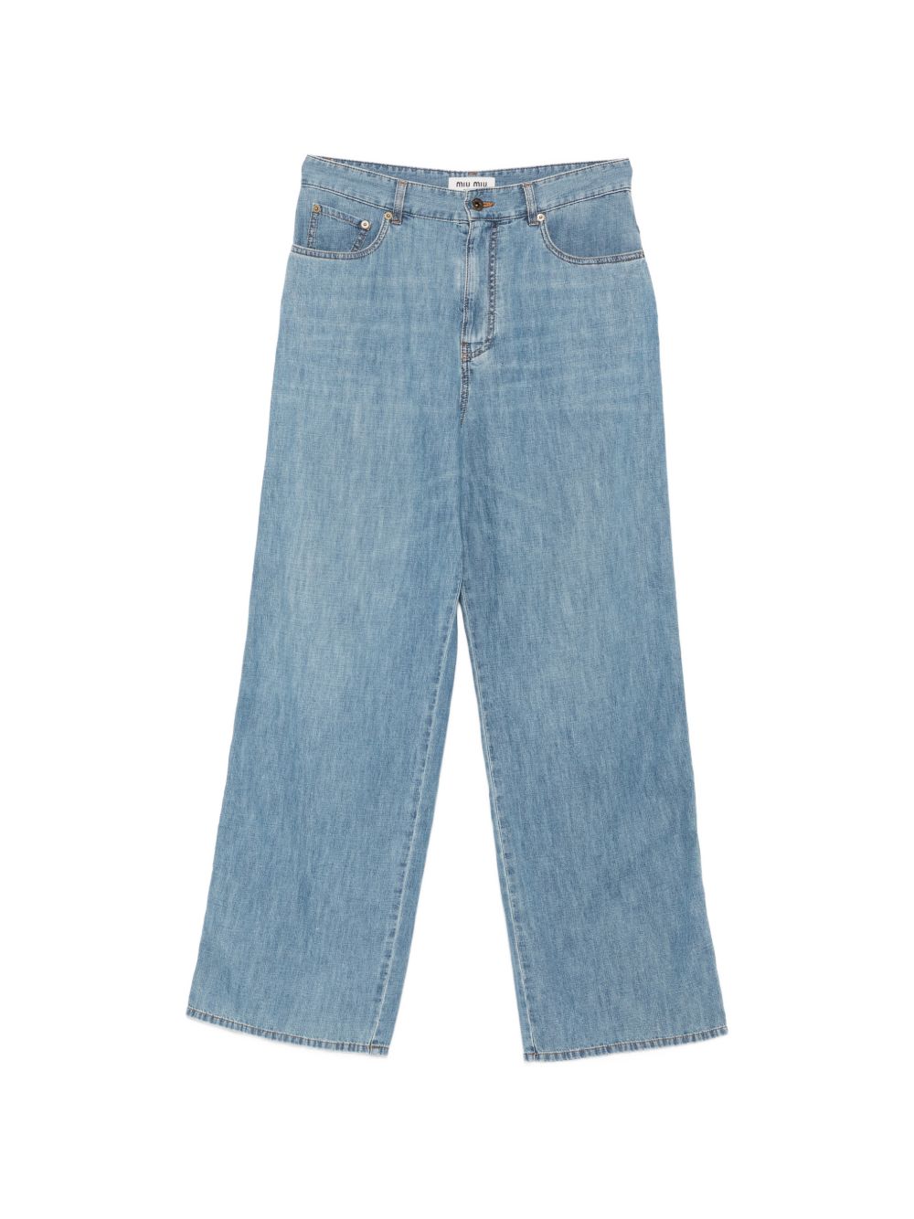 Miu Miu Women Flared Denim Jeans