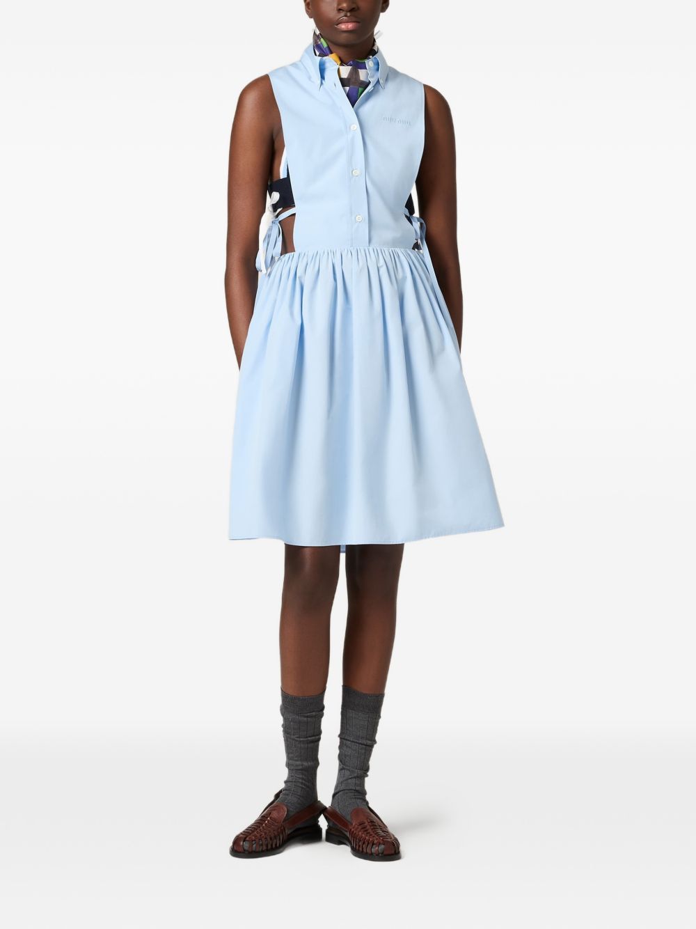 Miu Miu Women Cotton Shirtdress
