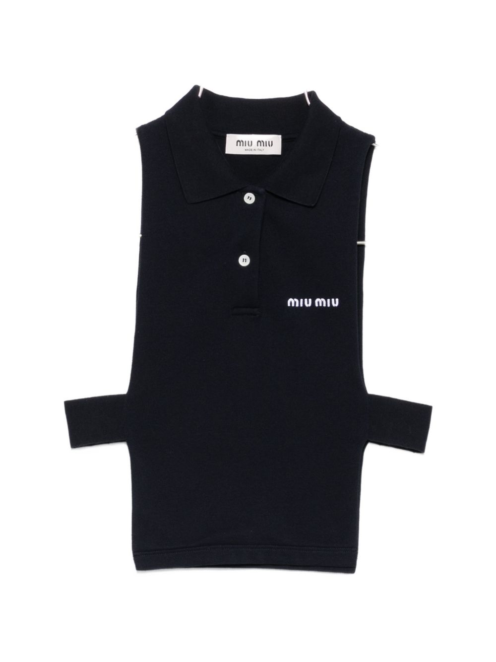 Miu Miu Women Cotton Polo Top