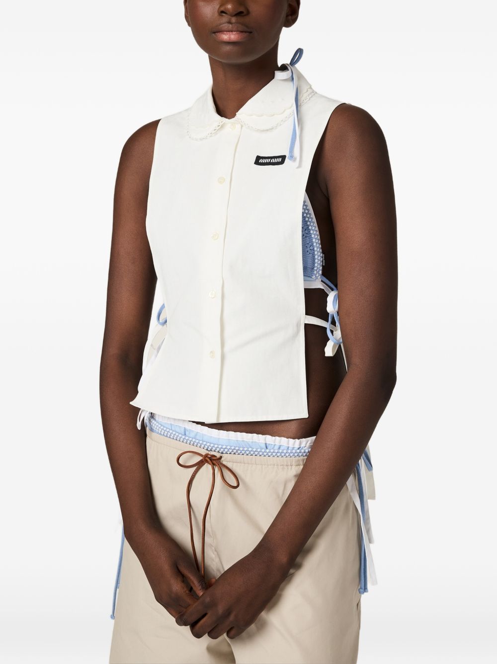 Miu Miu Women Cotton Shirt