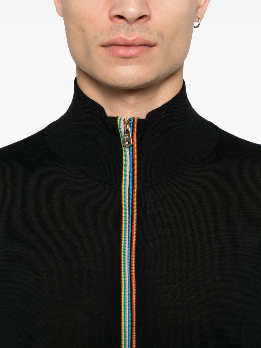 Paul Smith Men Signature Stripe Wool Cardigan