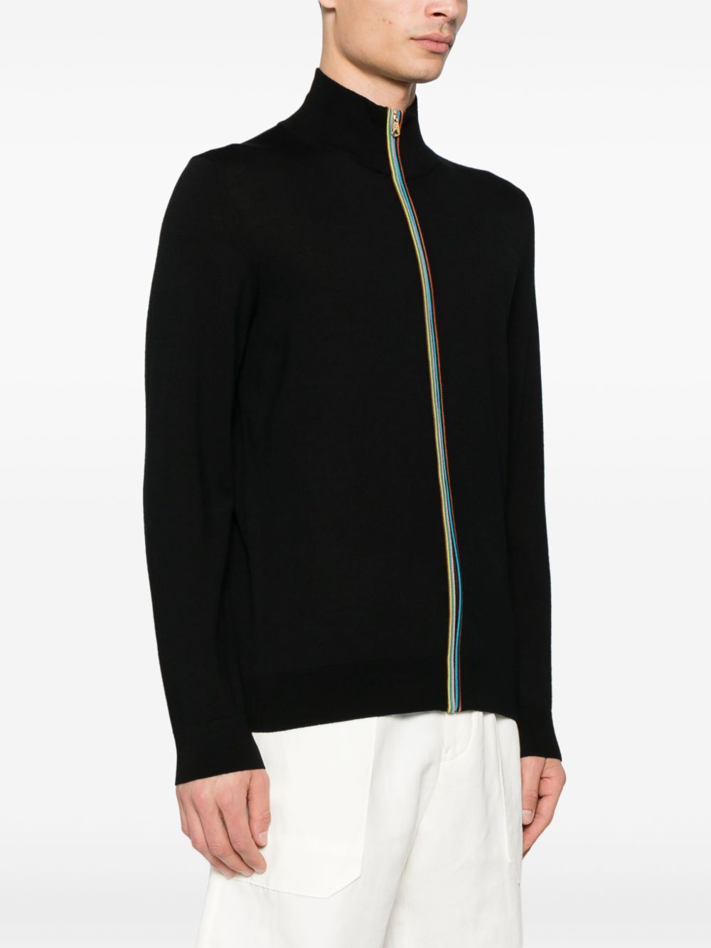 Paul Smith Men Signature Stripe Wool Cardigan