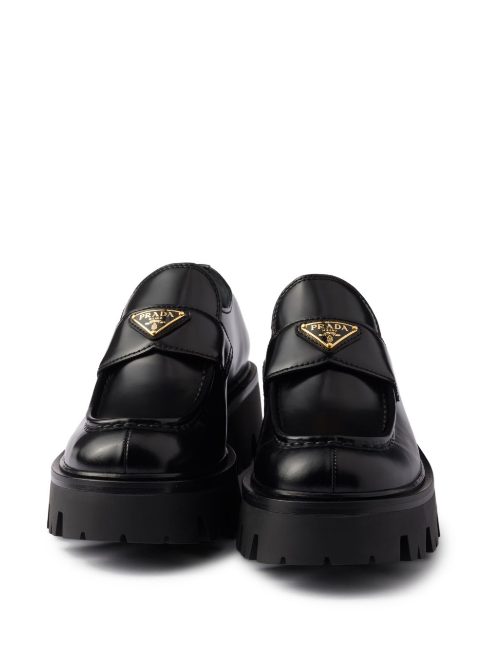 Prada Women Leather Loafers