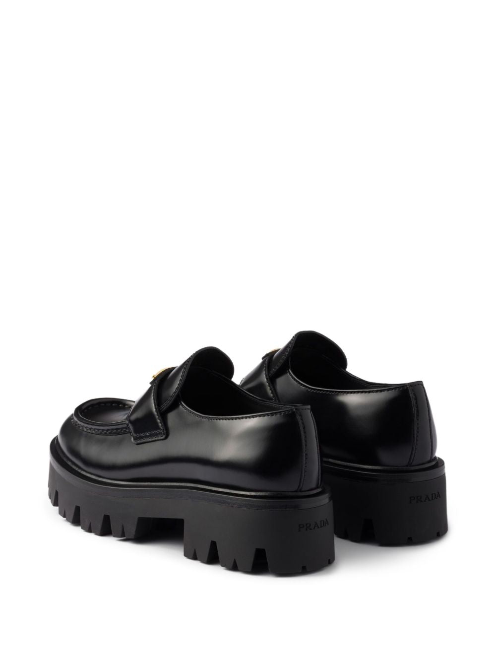 Prada Women Leather Loafers